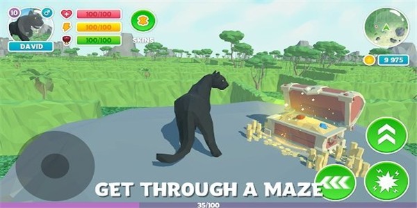 黑豹家庭模拟3D：冒险丛林1