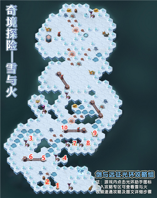 剑与远征新奇境雪与火怎么通关