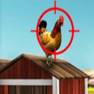 农场射击小鸡