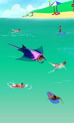 恐怖鲨鱼袭击3D0