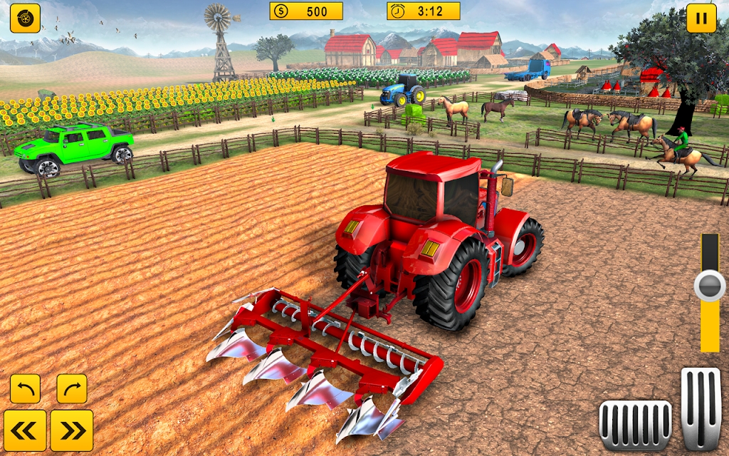 Farming Simulator Tractor Game0