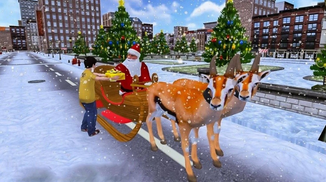 圣诞老人模拟3D安装0