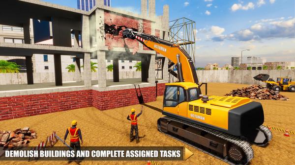 建筑车辆和卡车模拟器游戏0