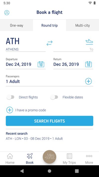 爱琴海航空公司app1