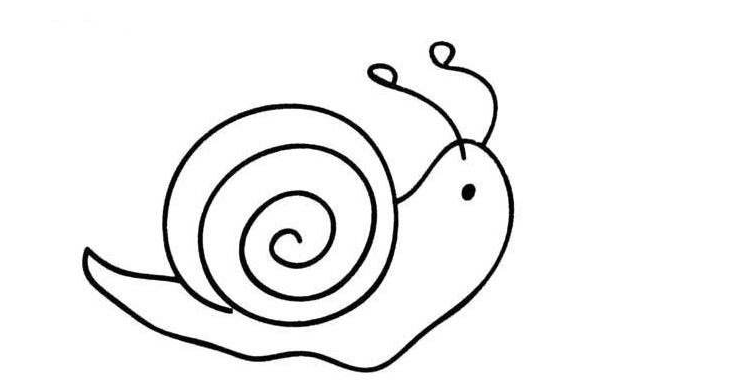 QQ画图红包怎么画蜗牛