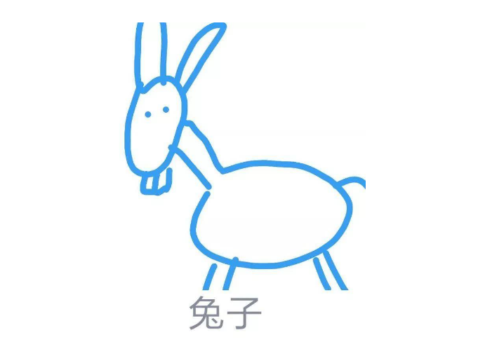 qq画图红包兔子怎么画？