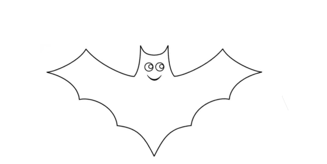 qq红包蝙蝠怎么画？