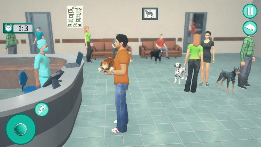 虚拟宠物护理医院模拟0