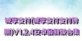 诚享支付(诚享支付支付牌照)V1.2.4安卓最新版合集