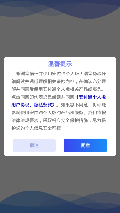 安付通个人版app2