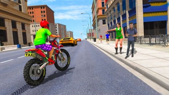 城市出租车自行车驾驶3D0