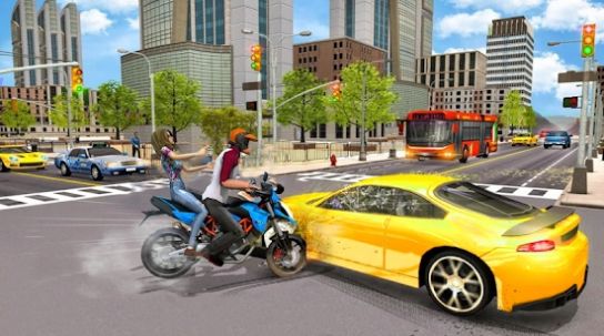 城市出租车自行车驾驶3D1