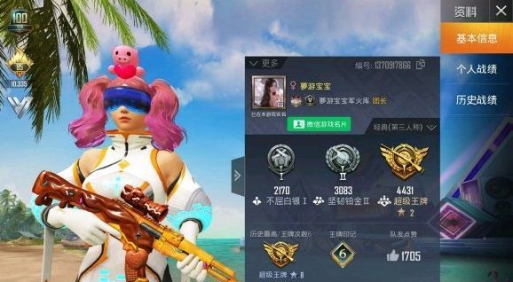 和平精英微信游戏名片隐藏设置方法一览