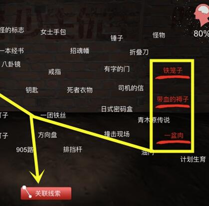 孙美琪疑案DLC张红君笼子里的人线索关联方法介绍