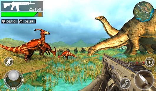 FPS侏罗纪恐龙猎人0