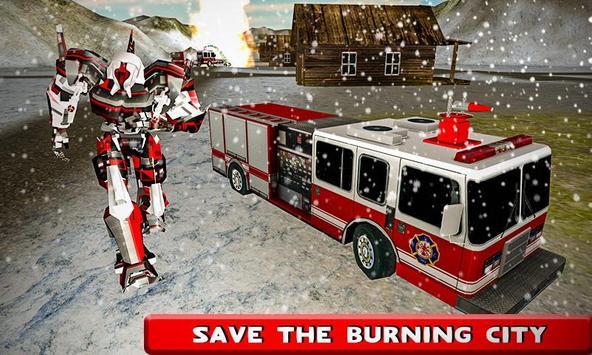 消防机器人冬季雪地救援1
