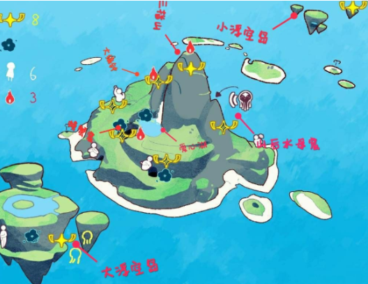 光遇圣岛季小金人位置大全