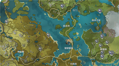 原神夜泊石位置采集刷新点一览