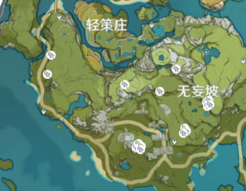 原神琉璃袋采集位置图大全