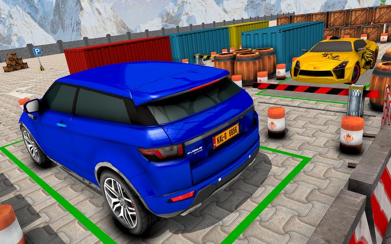 停车场和真正的主驾驶模拟器3D1