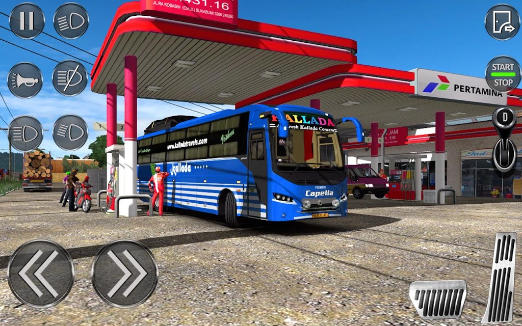 城市长途巴士驾驶模拟器2