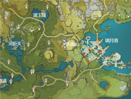原神琉璃袋石珀分布位置一览
