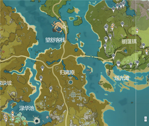 原神琉璃袋石珀分布位置一览