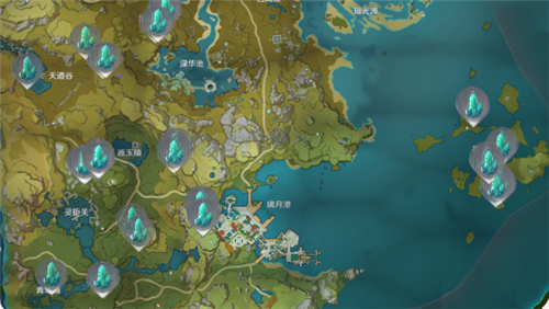 原神水晶块哪里多