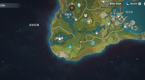 原神青墟蒲宝箱位置大全