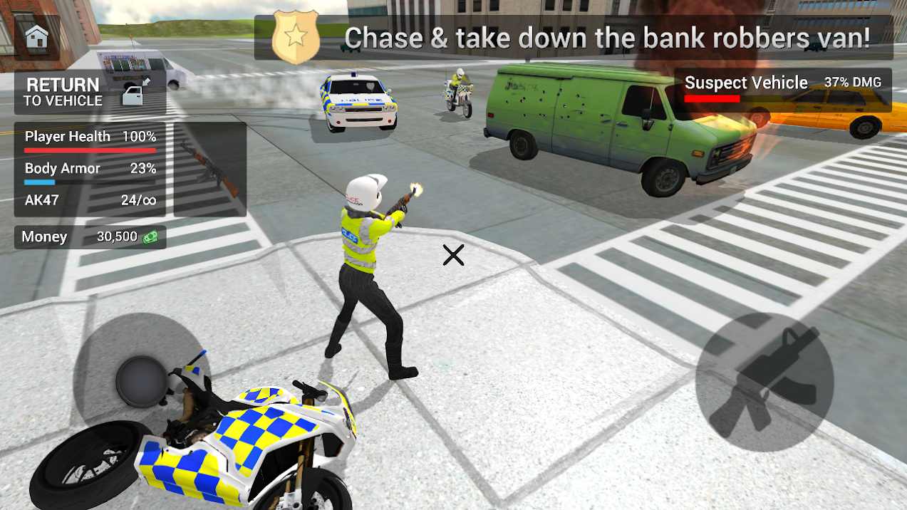 警察驾驶模拟1