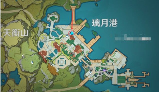 原神百货奇货第七天璃月港位置在哪