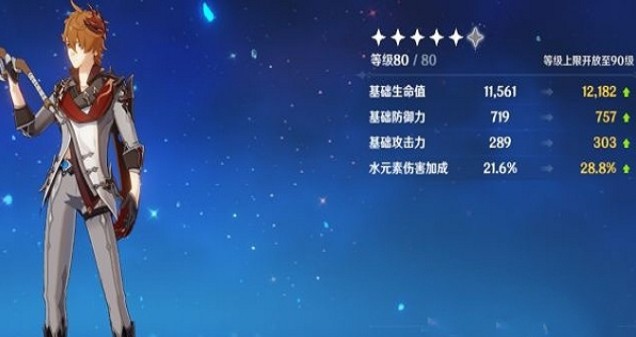 原神公子突破加什么属性