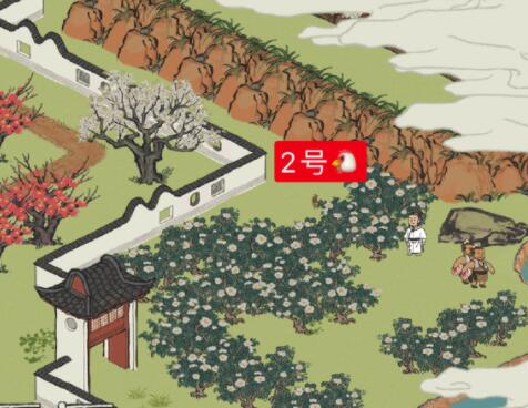 江南百景图七狸山塘大母鸡位置坐标大全