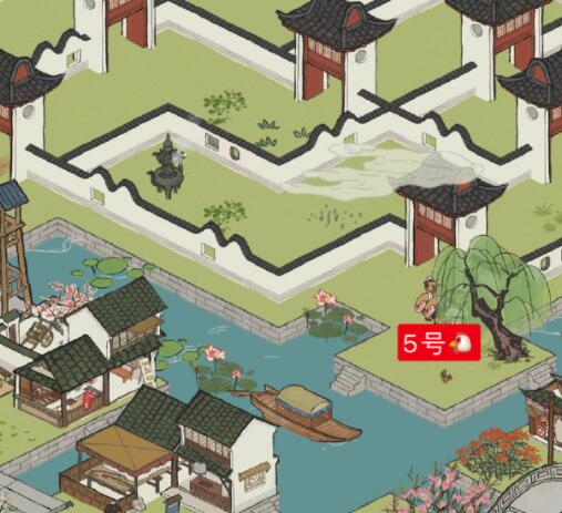 江南百景图七狸山塘大母鸡位置坐标大全