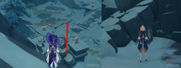 原神雪山石碑怎么解密