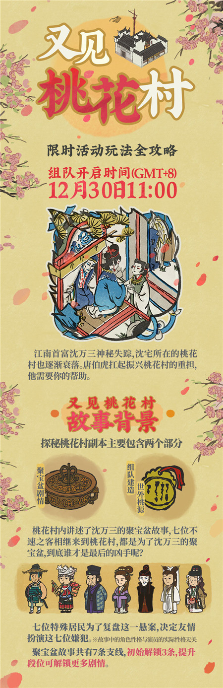 江南百景图又见桃花村活动玩法及奖励内容一览