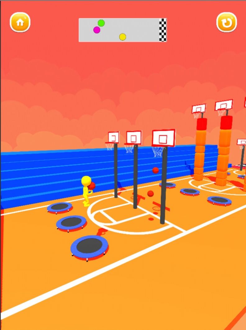 篮球跳跃3D扣篮0
