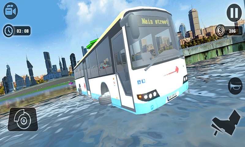 模拟水上客车0