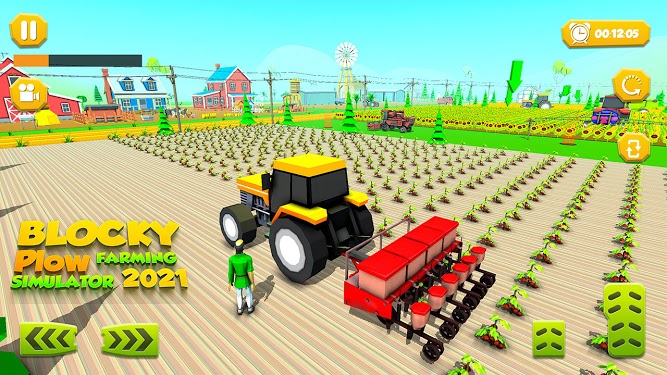 块状耕作拖拉机模拟器20212