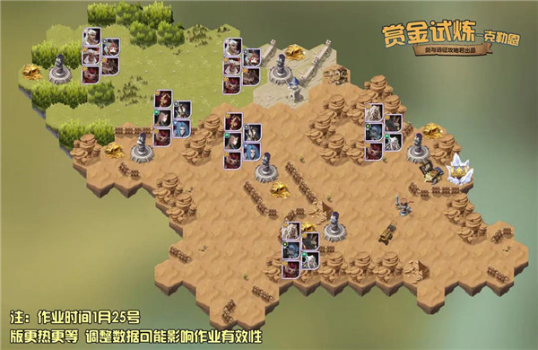 剑与远征废土狂徒赏金试炼通关阵容图一览